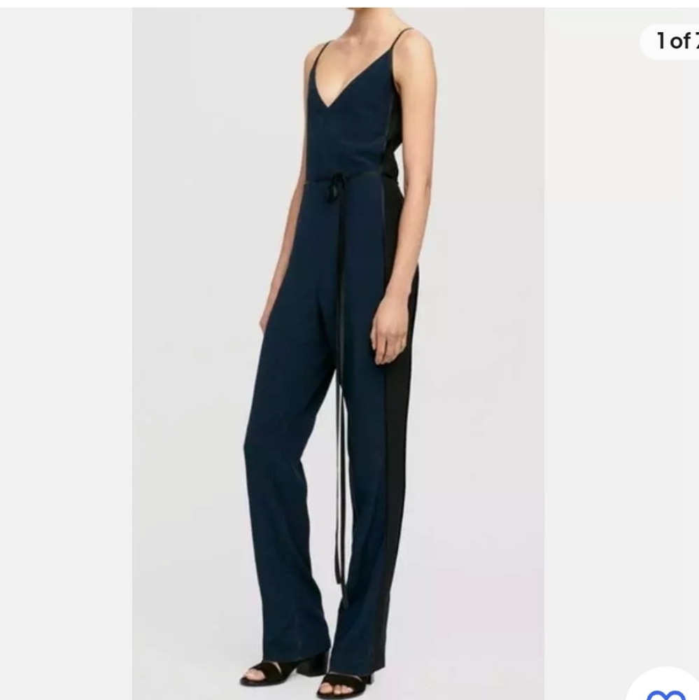 RAG & BONE Rosa Silky Jumpsuit